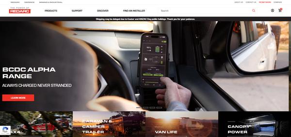 REDARC Electronicsのキャプチャ